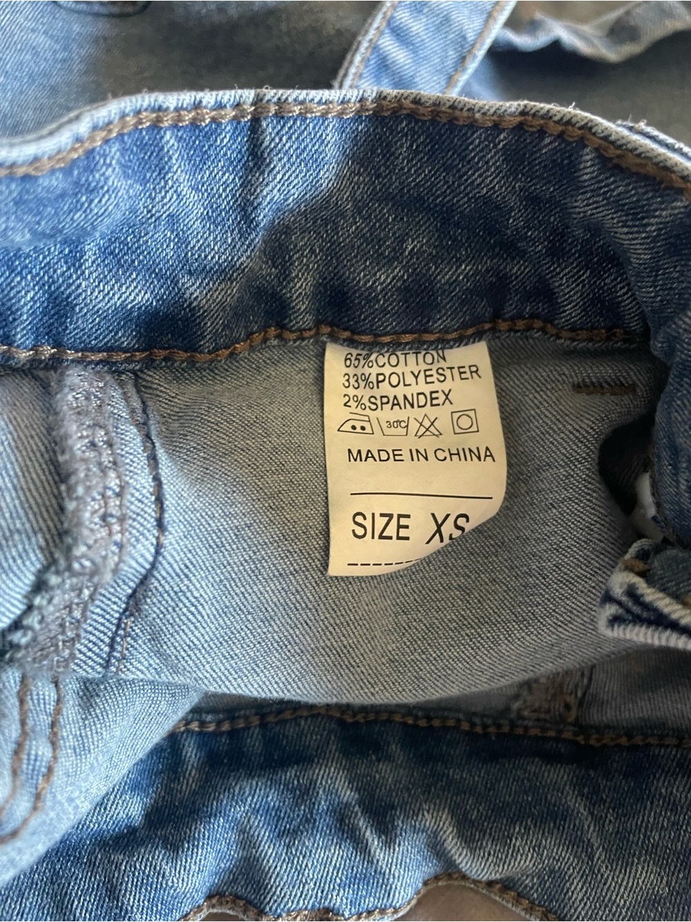 Denim Mini Skirt - Picture 3 of 3